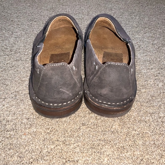 Trask mens Size 8 Brown Suede Slip On Vibram Sole Low Boot - Picture 4 of 7